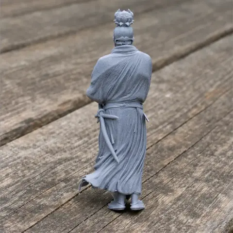 Miyamoto Musashi Samurai Classic - Historical Warrior STL