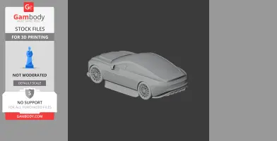 Aston Martin Victor - Scale Vehicle STL