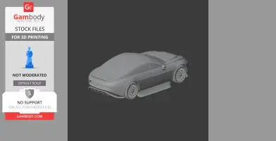 Aston Martin Victor - Scale Vehicle STL