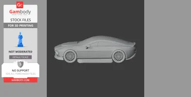 Aston Martin Victor - Scale Vehicle STL