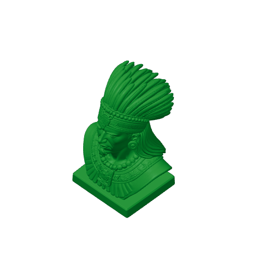 Montezuma II Bust.3mf