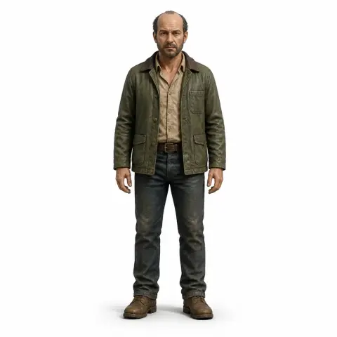 Bleasdale Farmhouse - Phasmophobia - Character Figure STL