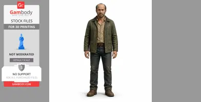 Bleasdale Farmhouse - Phasmophobia - Character Figure STL