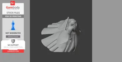 Mori Motonari Samurai - Historical Warrior STL