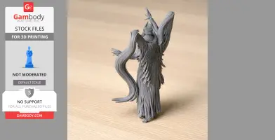 Blood Bishop Diablo 4 Figurine - Character Figure STL