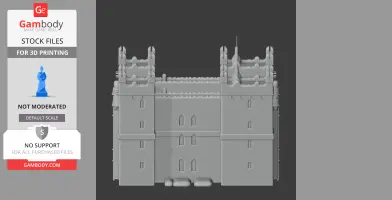 Langley Castle - Architecture STL