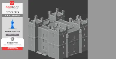 Langley Castle - Architecture STL