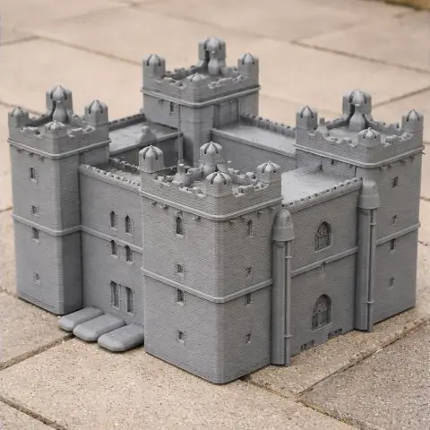 Langley Castle - Architecture STL