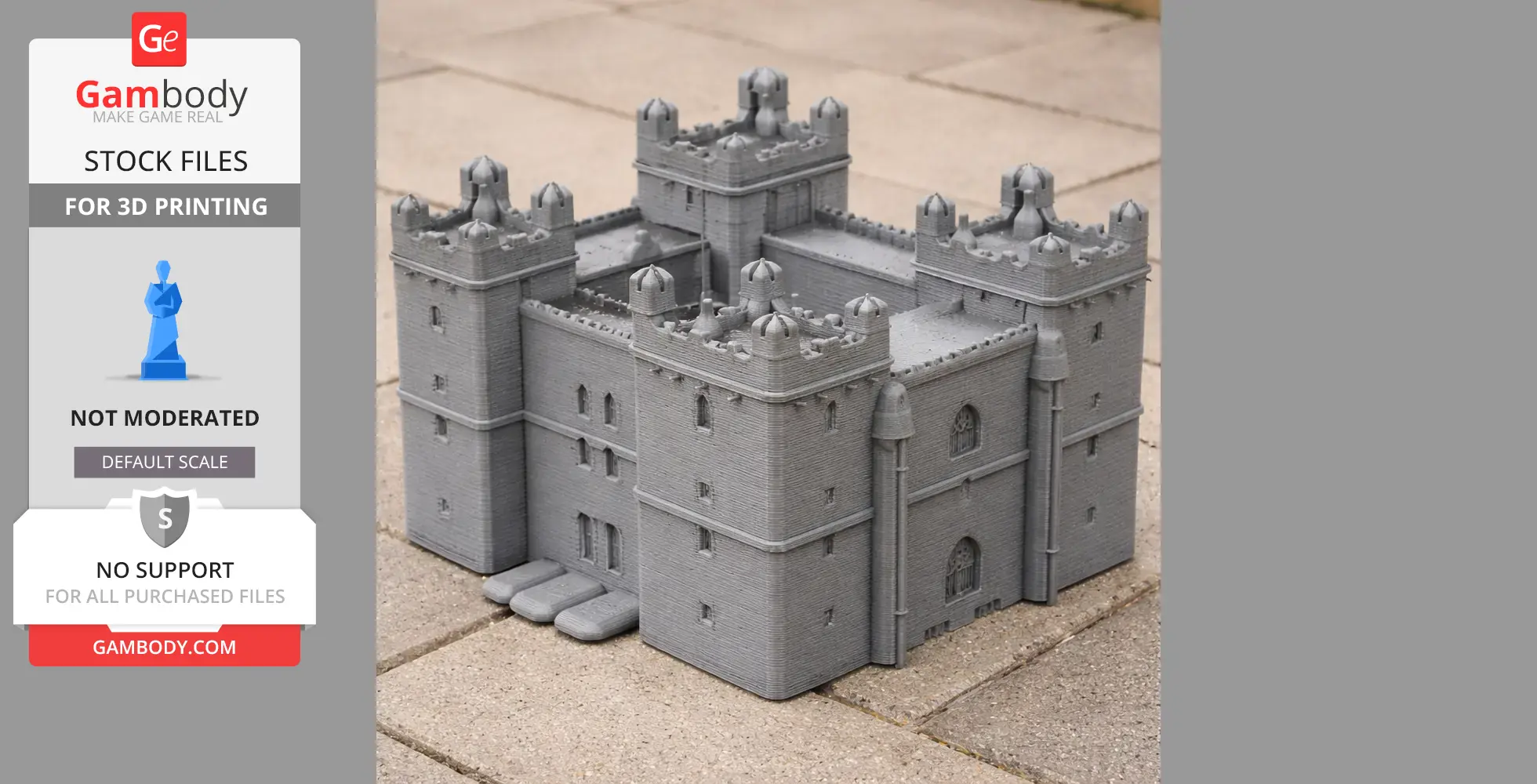 Langley Castle - Architecture STL