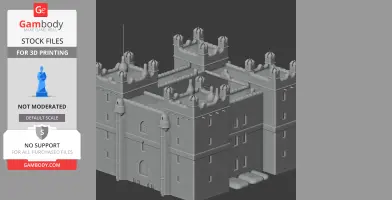 Langley Castle - Architecture STL