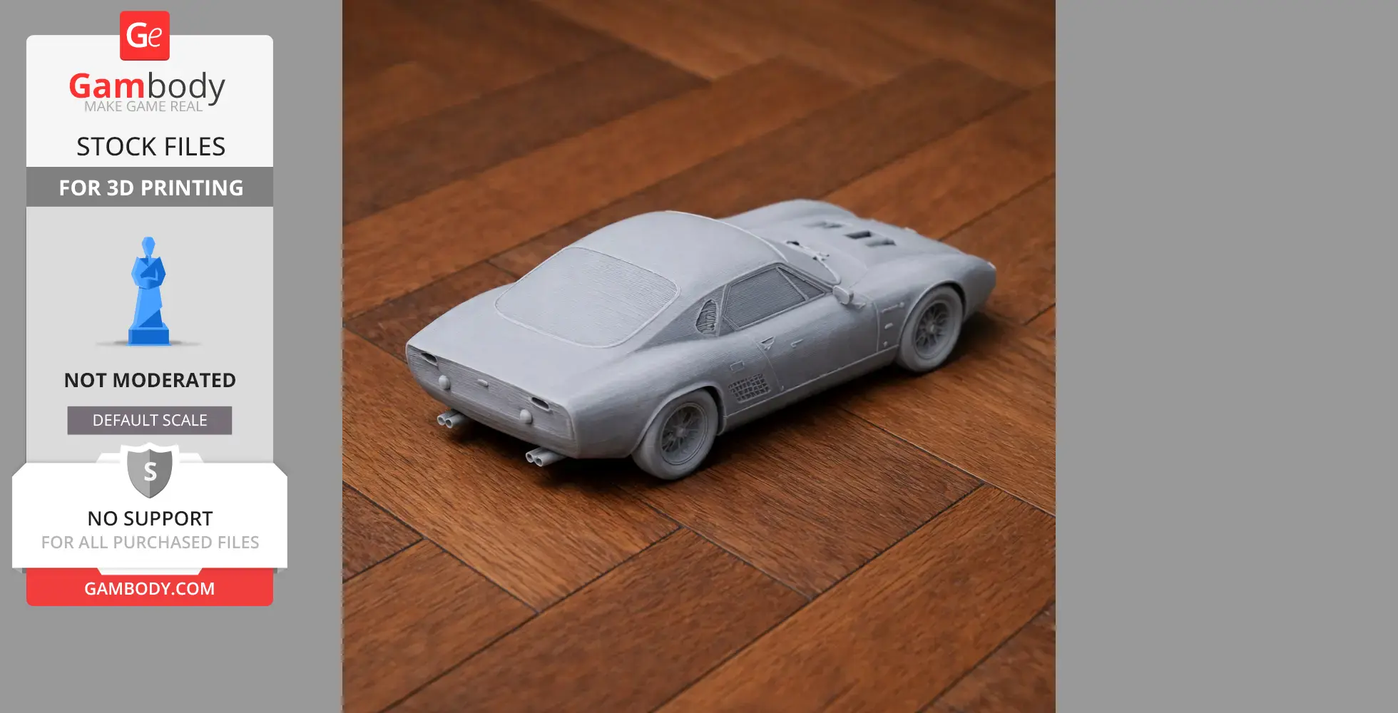 ATS 2500 GT - Scale Vehicle STL