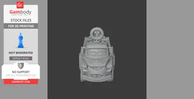 Mater Megatron Ring Figure - Mashup Figure STL