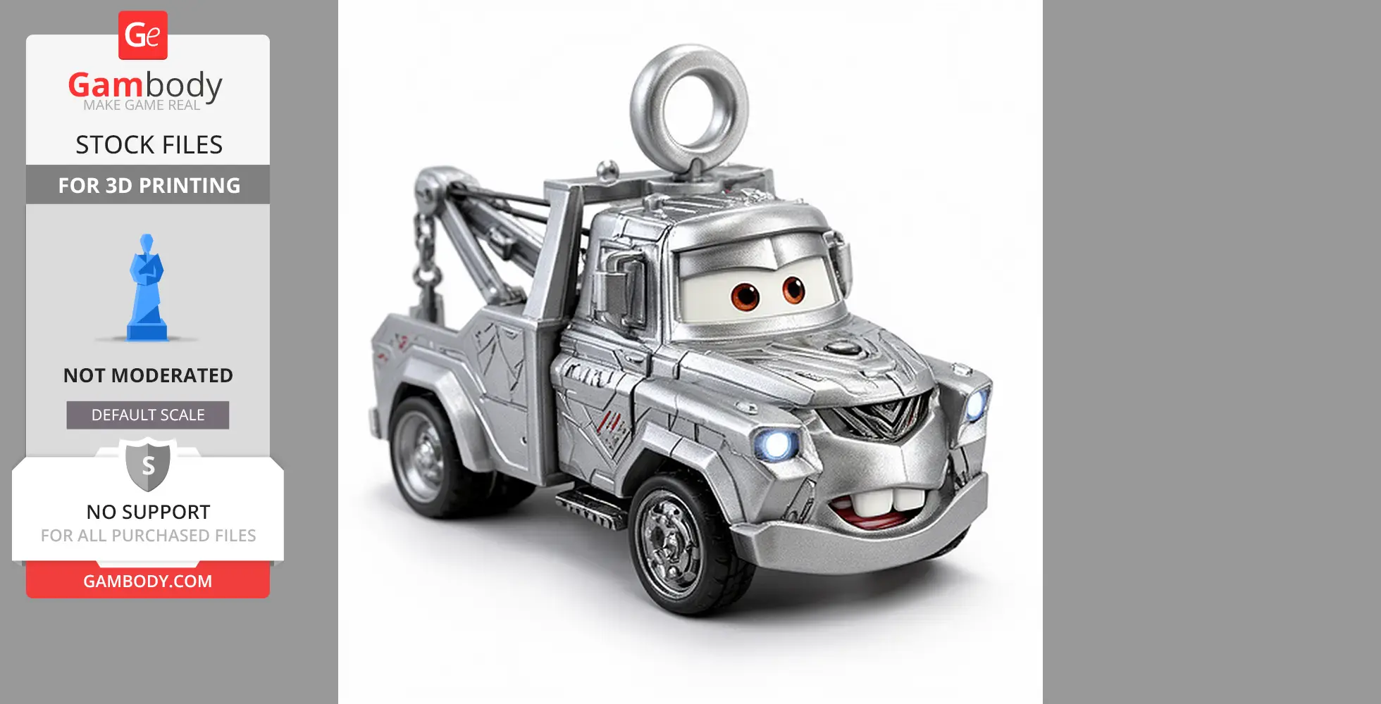 Mater Megatron Ring Figure - Mashup Figure STL