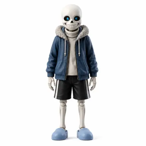 Blue Soul - Undertale Figurine - Character Figure STL