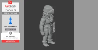 Bo - Brawl Stars Figurine - Character Figure STL