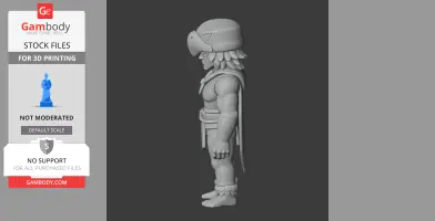 Bo - Brawl Stars Figurine - Character Figure STL