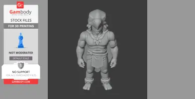 Bo - Brawl Stars Figurine - Character Figure STL