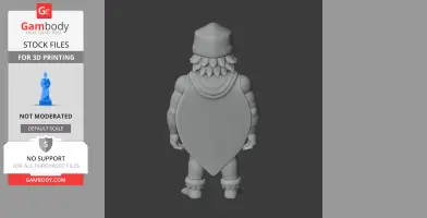 Bo - Brawl Stars Figurine - Character Figure STL