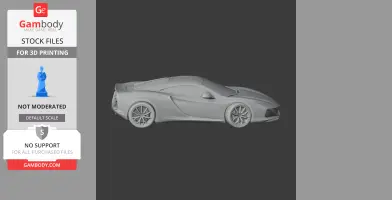 ATS GT - Scale Vehicle STL