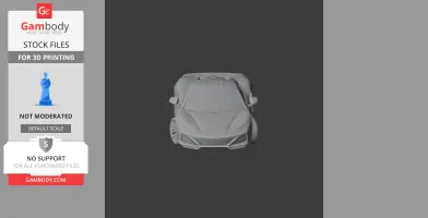 ATS GT - Scale Vehicle STL