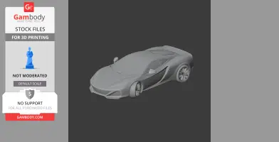 ATS GT - Scale Vehicle STL