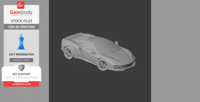 ATS GT - Scale Vehicle STL