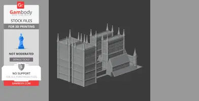 Lincoln Cathedral - Architecture STL