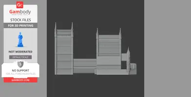 Lincoln Cathedral - Architecture STL