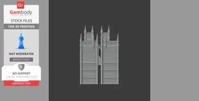 Lincoln Cathedral - Architecture STL