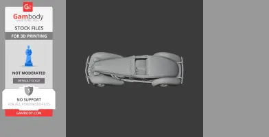 Auburn Speedster - Scale Vehicle STL