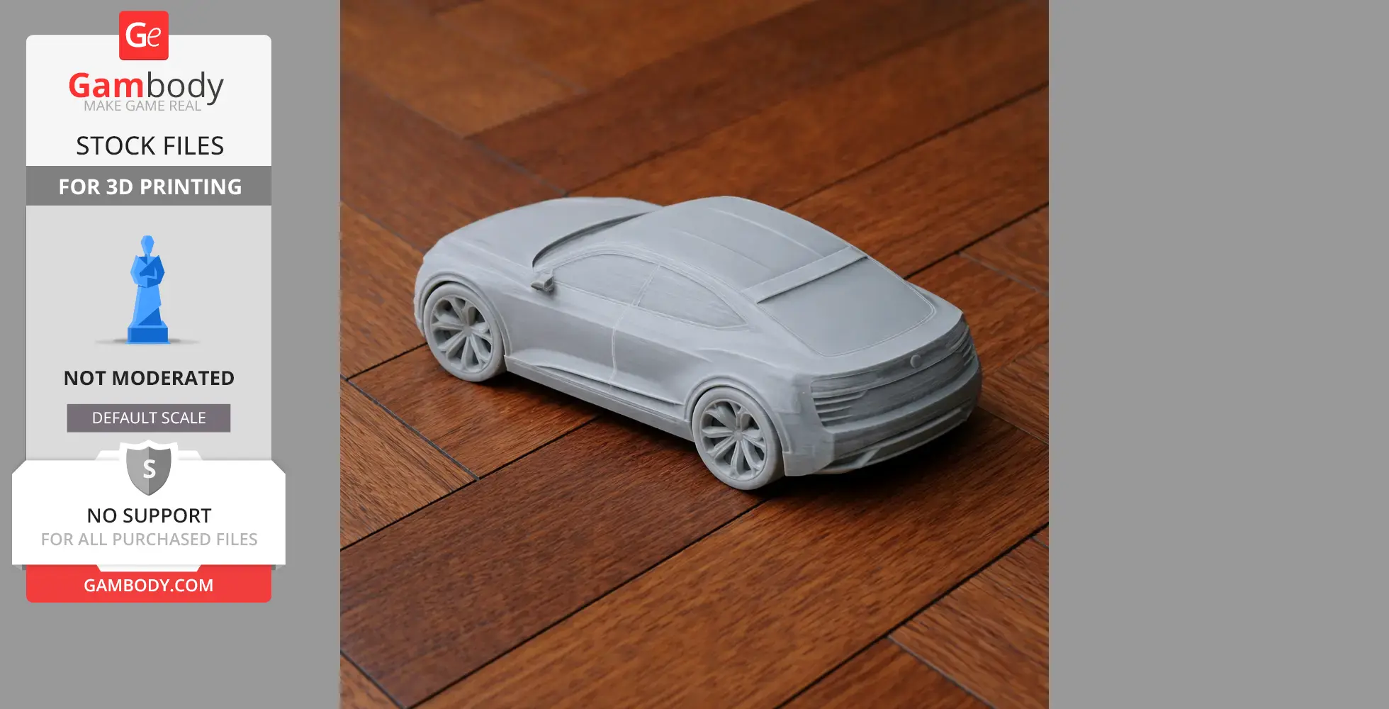 Audi - Scale Vehicle STL