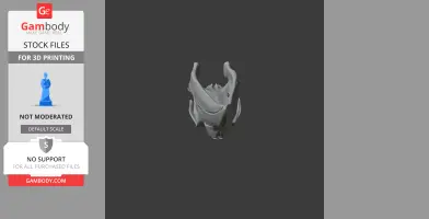 Ground Hornbill Skull - Skull Replica STL
