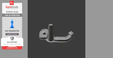 A 3D model STL file of the Lotte World Tower, available for 3D printing from Gambody.