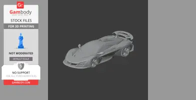 Aston Martin Valhalla - Scale Vehicle STL