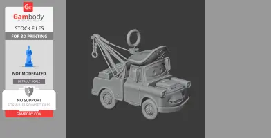 Mater Pirate Ring Figure - Mashup Figure STL