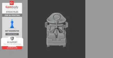 Mater Pirate Ring Figure - Mashup Figure STL