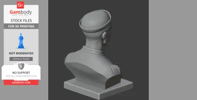Niccolo Machiavelli Bust - Historical Warrior STL