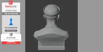 Niccolo Machiavelli Bust - Historical Warrior STL