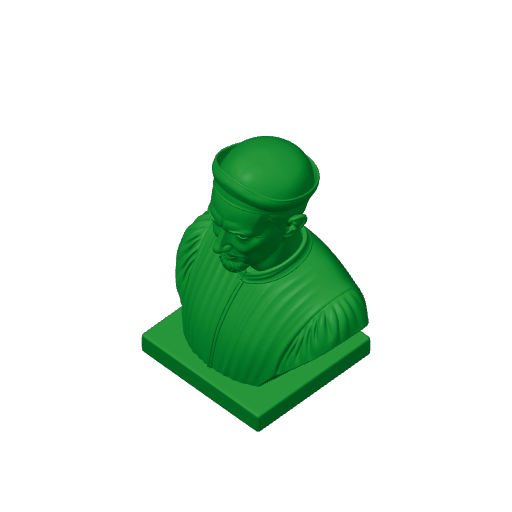 Niccolo Machiavelli Bust.3mf