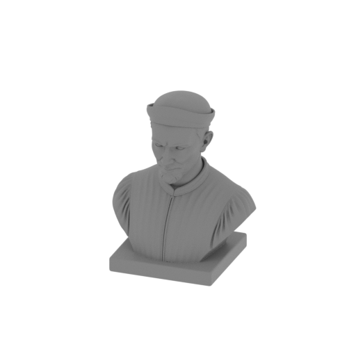 Niccolo Machiavelli Bust.stl
