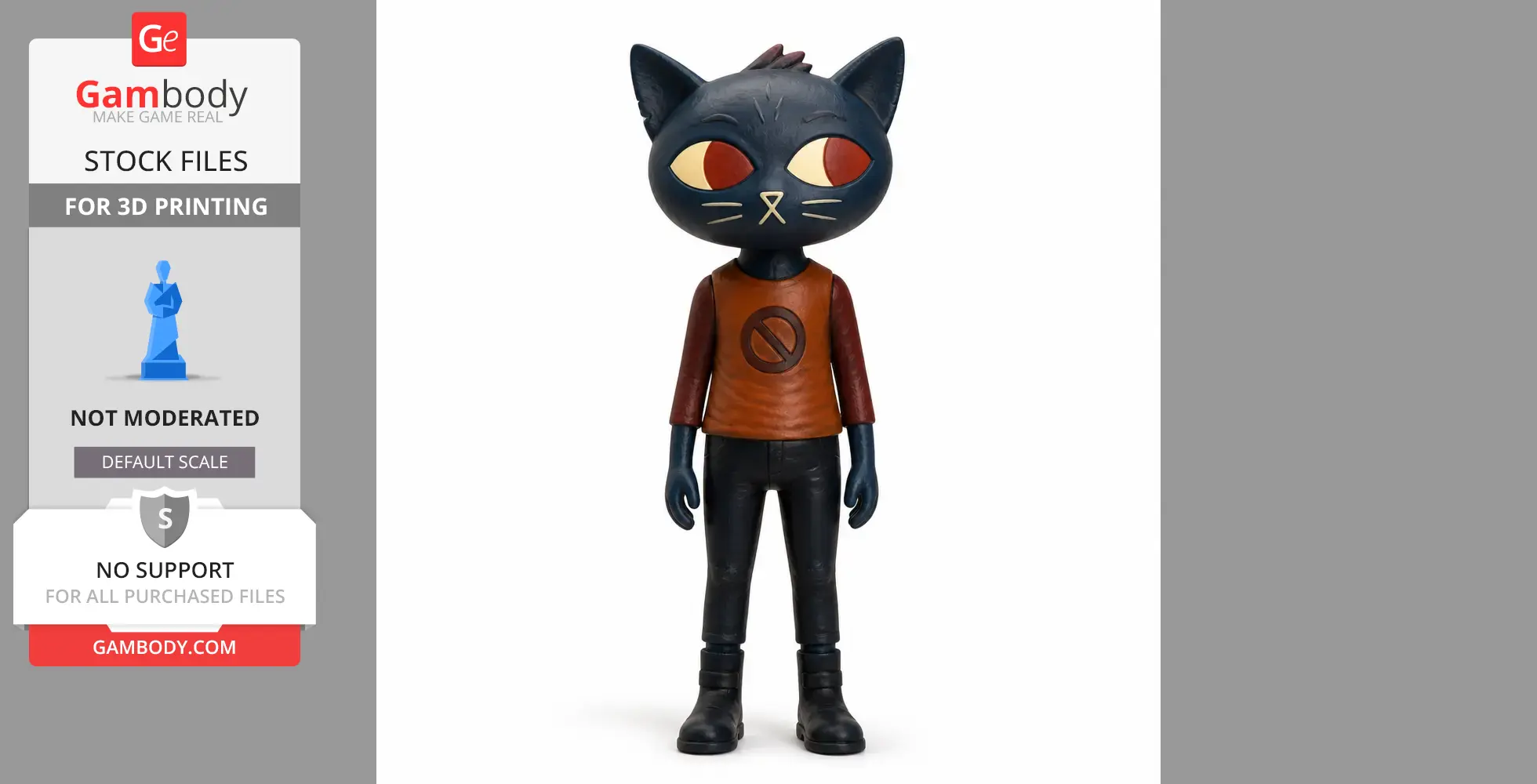 Bombshell - Night in the Woods - Character Figure STL