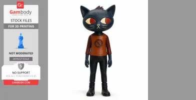 Bombshell - Night in the Woods - Character Figure STL