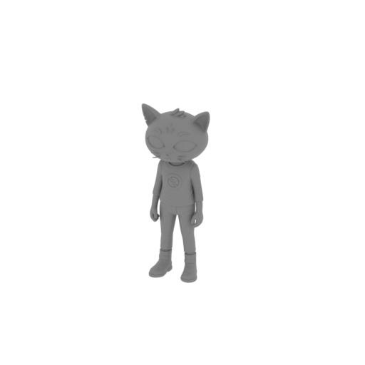 Bombshell - Night in the Woods Figurine.stl