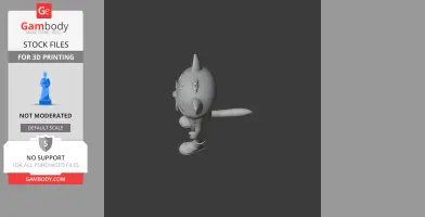 Bombshell - Night in the Woods - Character Figure STL
