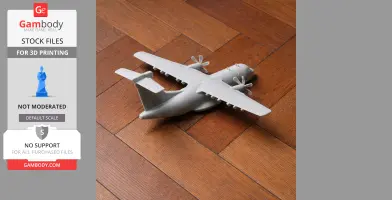 ATR 42 - Scale Vehicle STL