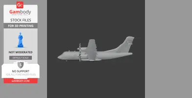 ATR 42 - Scale Vehicle STL