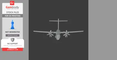 ATR 42 - Scale Vehicle STL