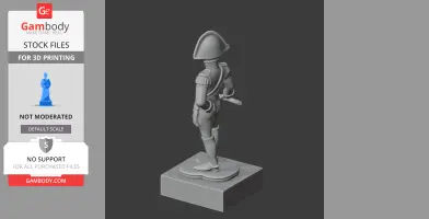 Nicolas Oudinot Napoleonic Soldier - Historical Warrior STL