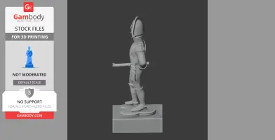 Nicolas Oudinot Napoleonic Soldier - Historical Warrior STL