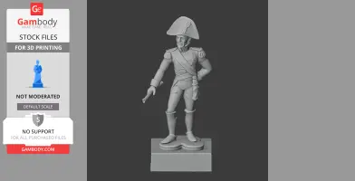 Nicolas Oudinot Napoleonic Soldier - Historical Warrior STL